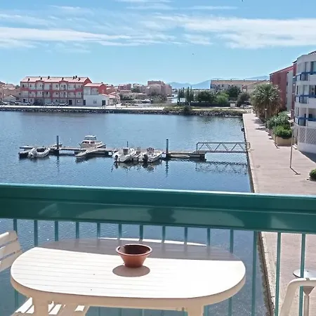 Joli Appart Les Pieds Dans L'Eau,Terrasse Et Clim Le Barcares Exterior photo